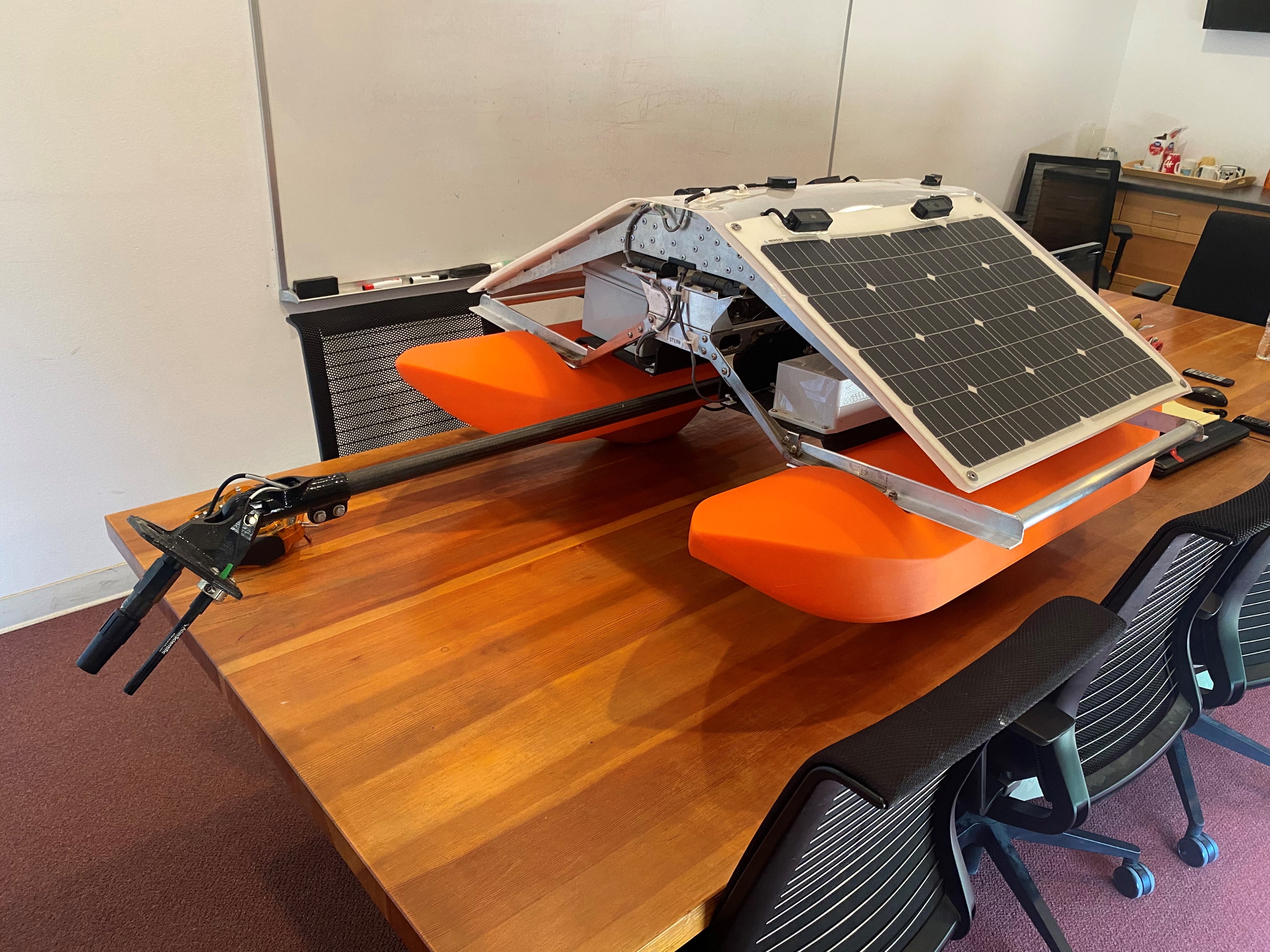WASP autonomous water-analyzing surface vessel